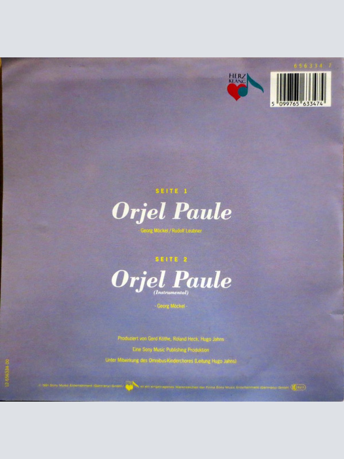 Vinyl / Sarah (29) - Orjel Paule