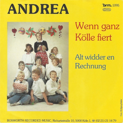 Vinyl / Andrea* - Wenn Ganz Kölle Fiert