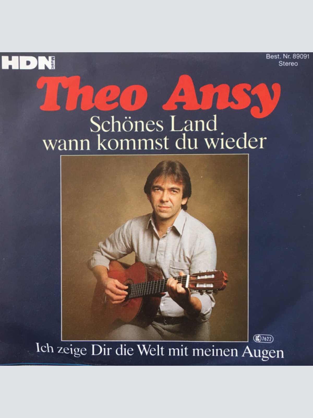 Vinyl / Theo Ansy - Schönes Land Wann Kommst Du Wieder