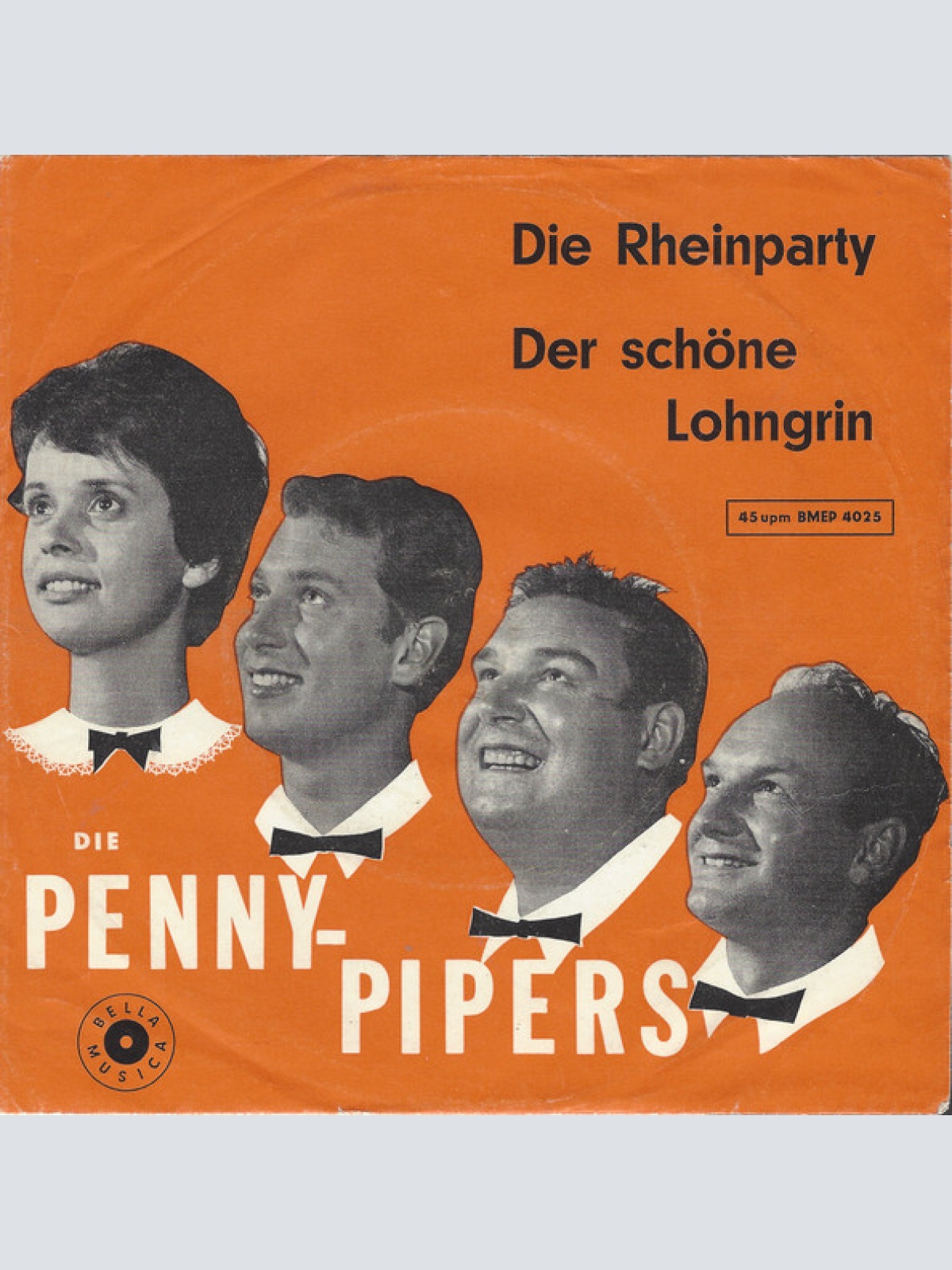 Vinyl / Die Penny-Pipers Und Die Akkordeonis - Die Rheinparty / Du Schöner Lohngrin