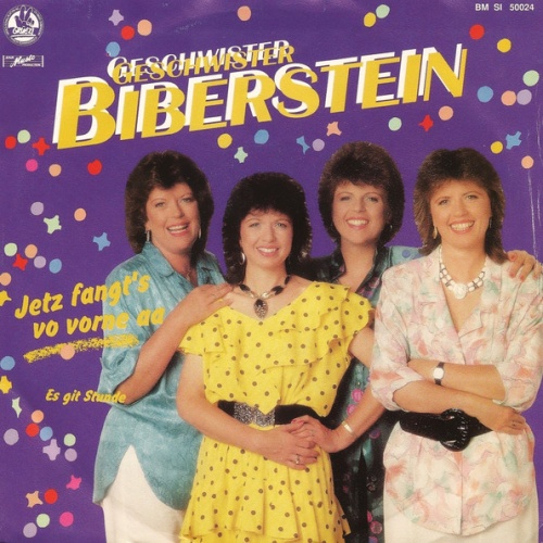 Vinyl / Geschwister Biberstein - Jetzt Fangt's Vo Vorne Aa