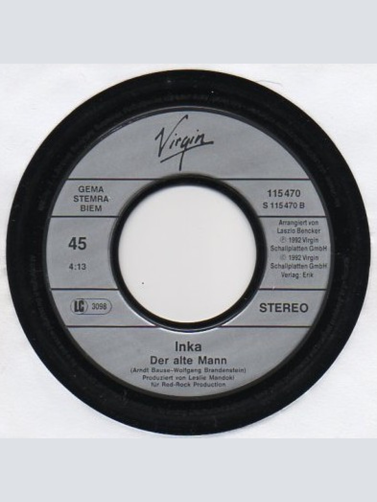 Vinyl / Inka (2) - Wenn Du Gehst