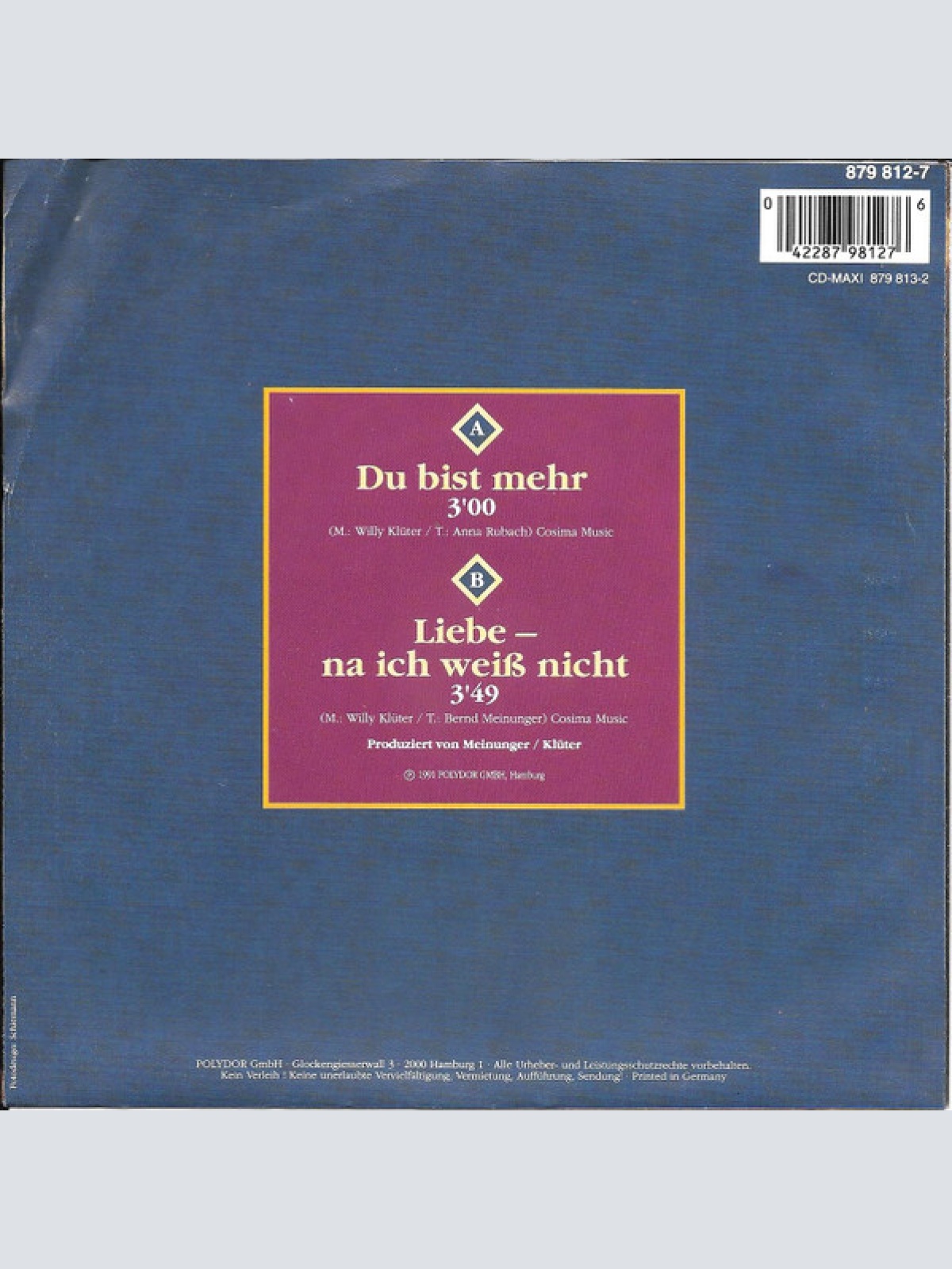 Vinyl / Susan Schubert - Du Bist Mehr