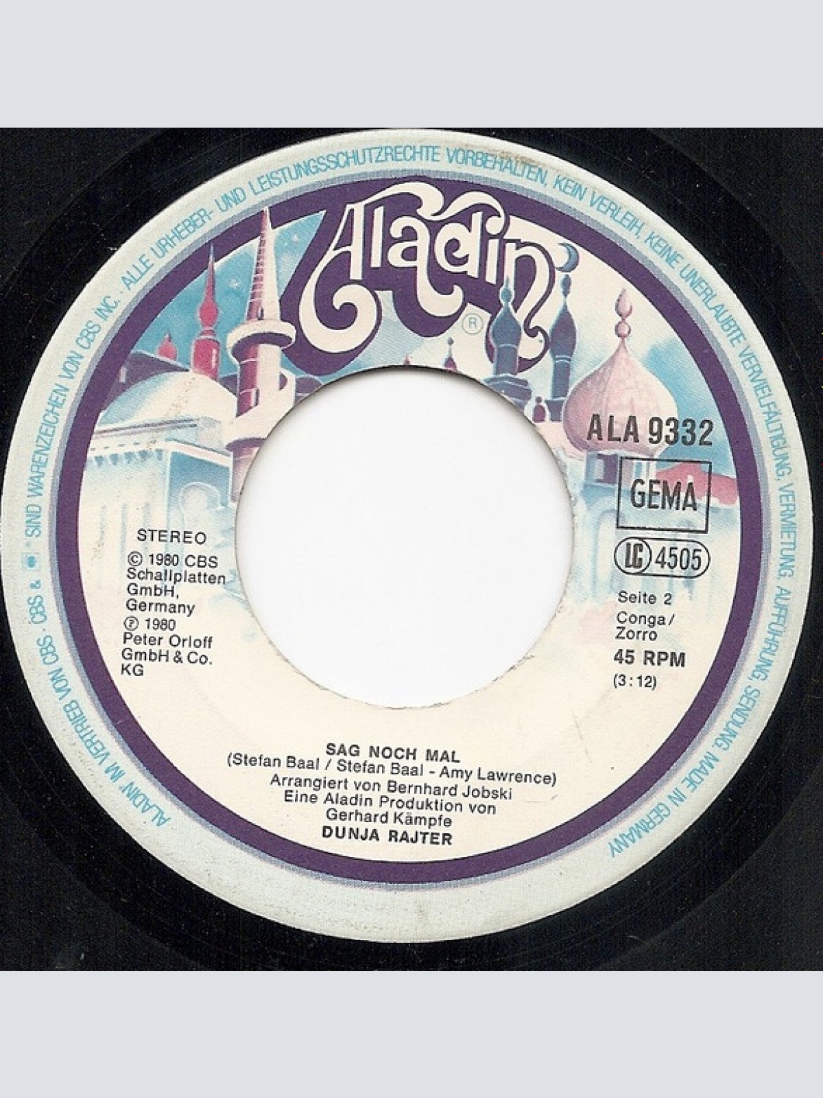 Vinyl / Dunja Rajter - Wie Ein Kind