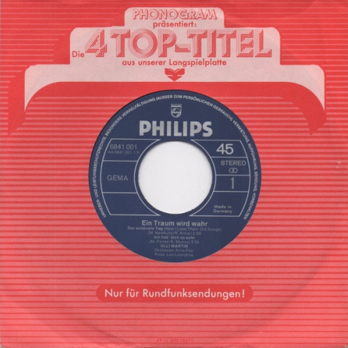 Vinyl / Ulli Martin - Ein Traum Wird Wahr