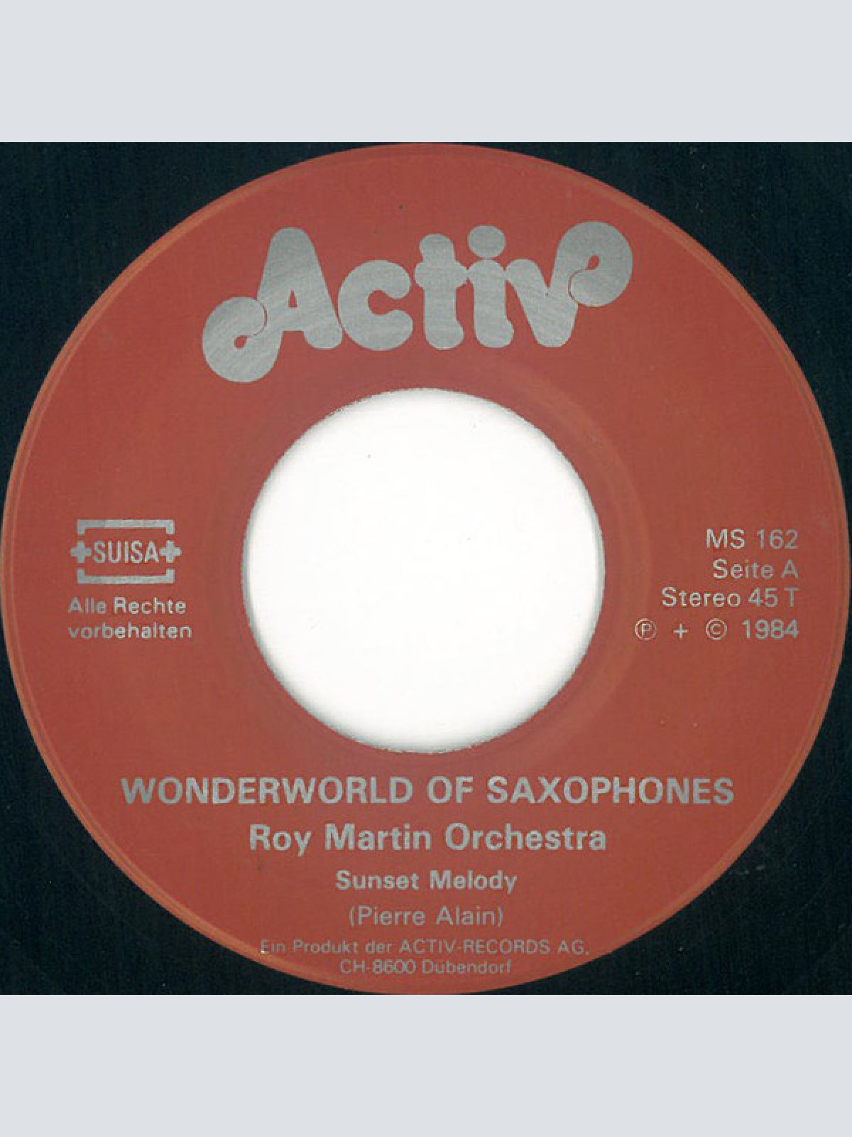 Vinyl / Roy Martin Orchestra - Sunset Melody