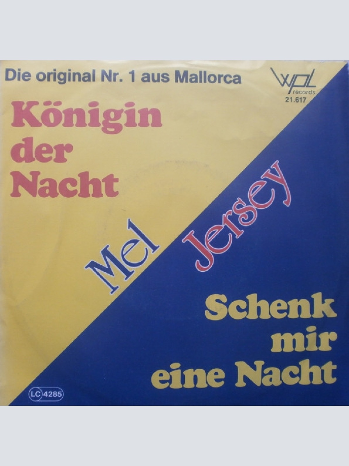 Vinyl / Mel Jersey - Schenk Mir Eine Nacht