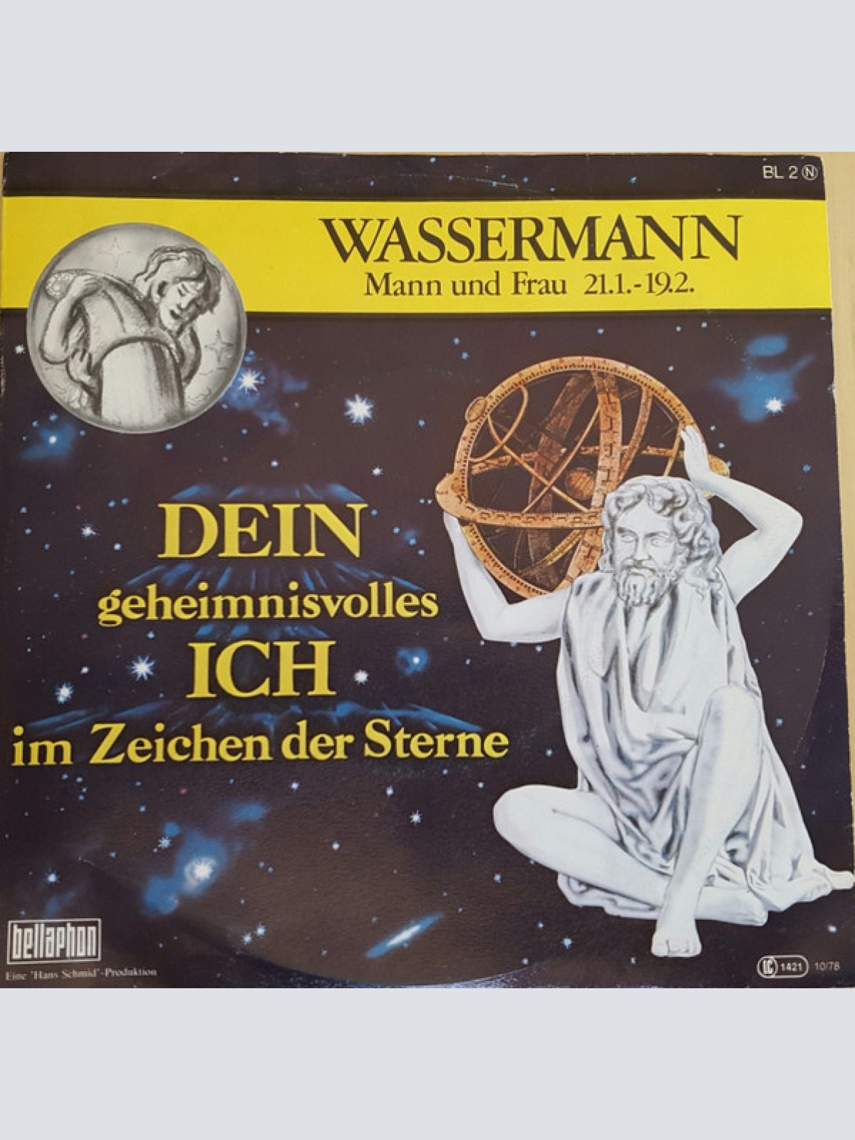 Vinyl / Robert Bergmann, Irmentraud Seyfert - Wassermann Mann und Frau 21.1.-19.2.