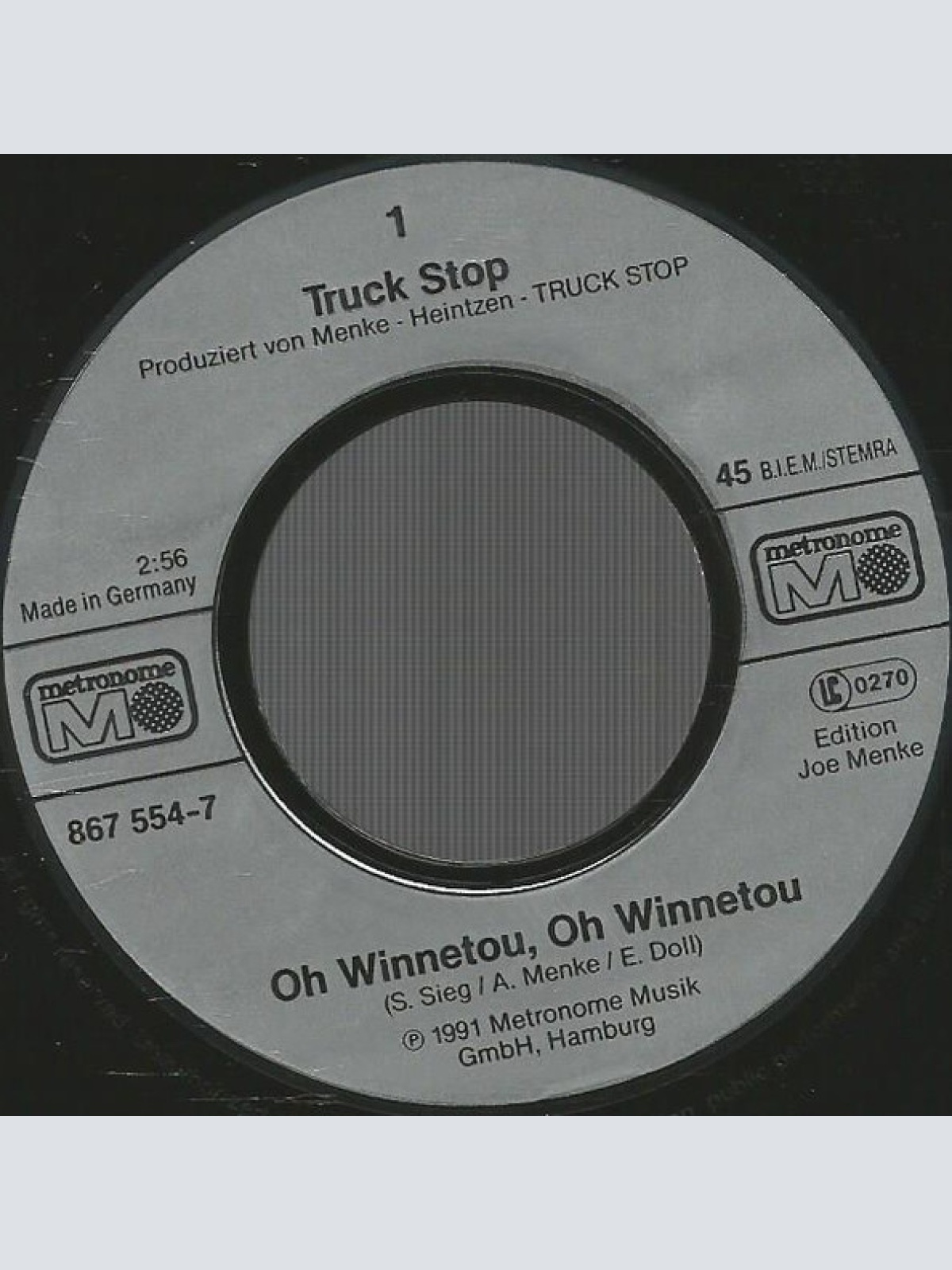 Vinyl / Truck Stop (2) - Oh Winnetou, Oh Winnetou
