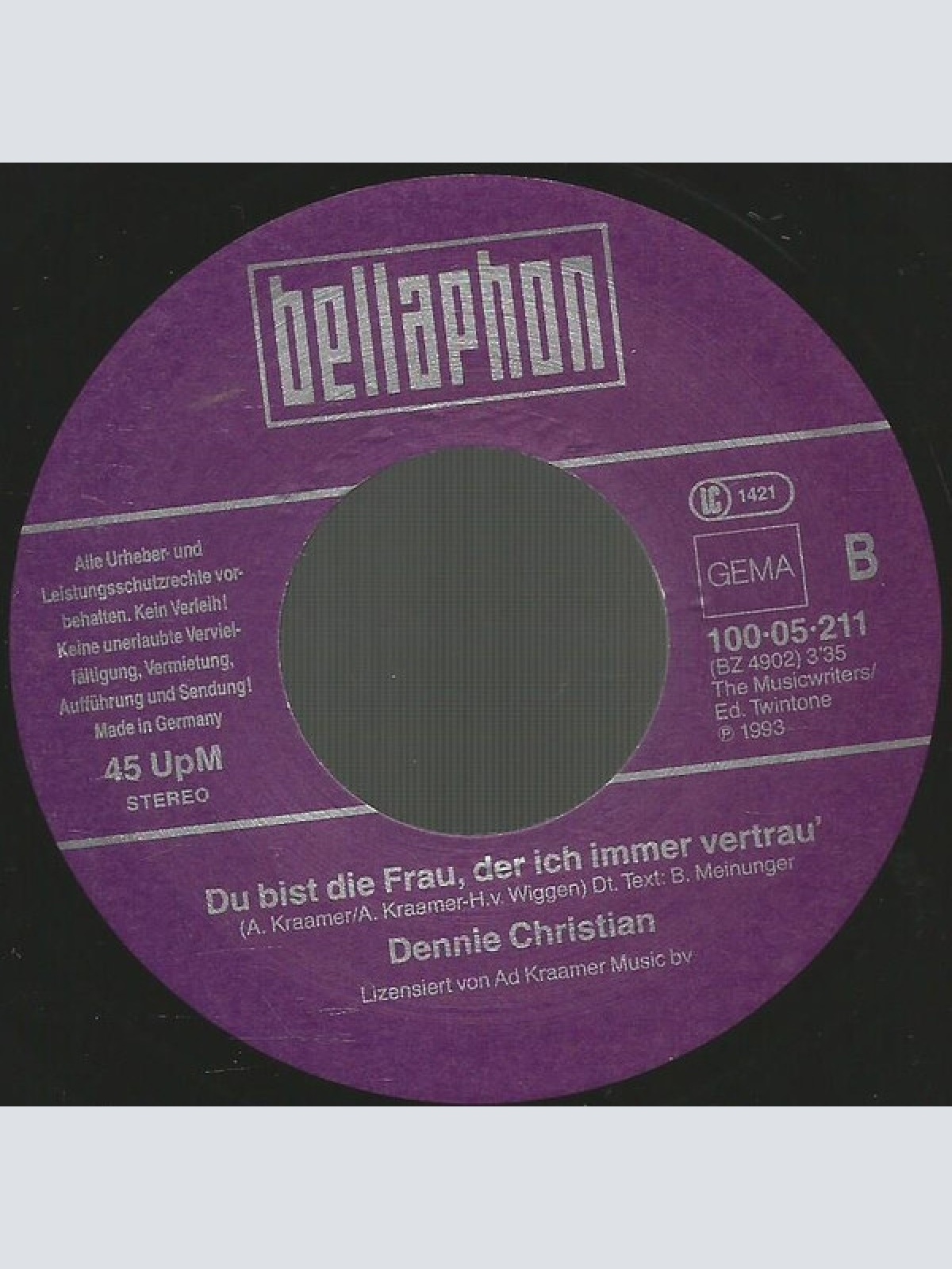 Vinyl / Dennie Christian - Himmel Und Hölle