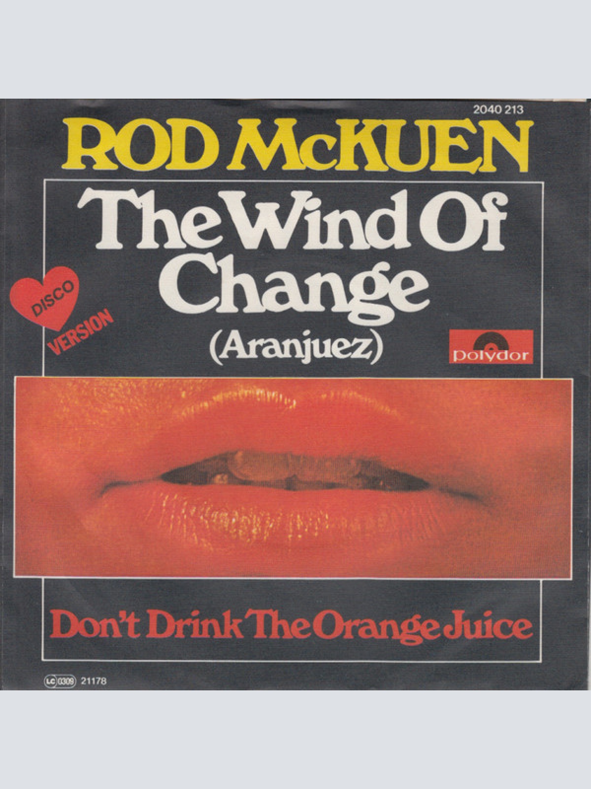 Vinyl / Rod McKuen - The Wind Of Change (Aranjuez)