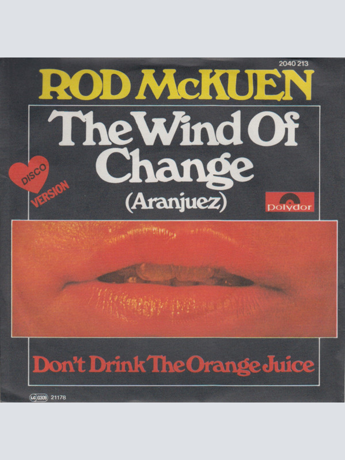 Vinyl / Rod McKuen - The Wind Of Change (Aranjuez)