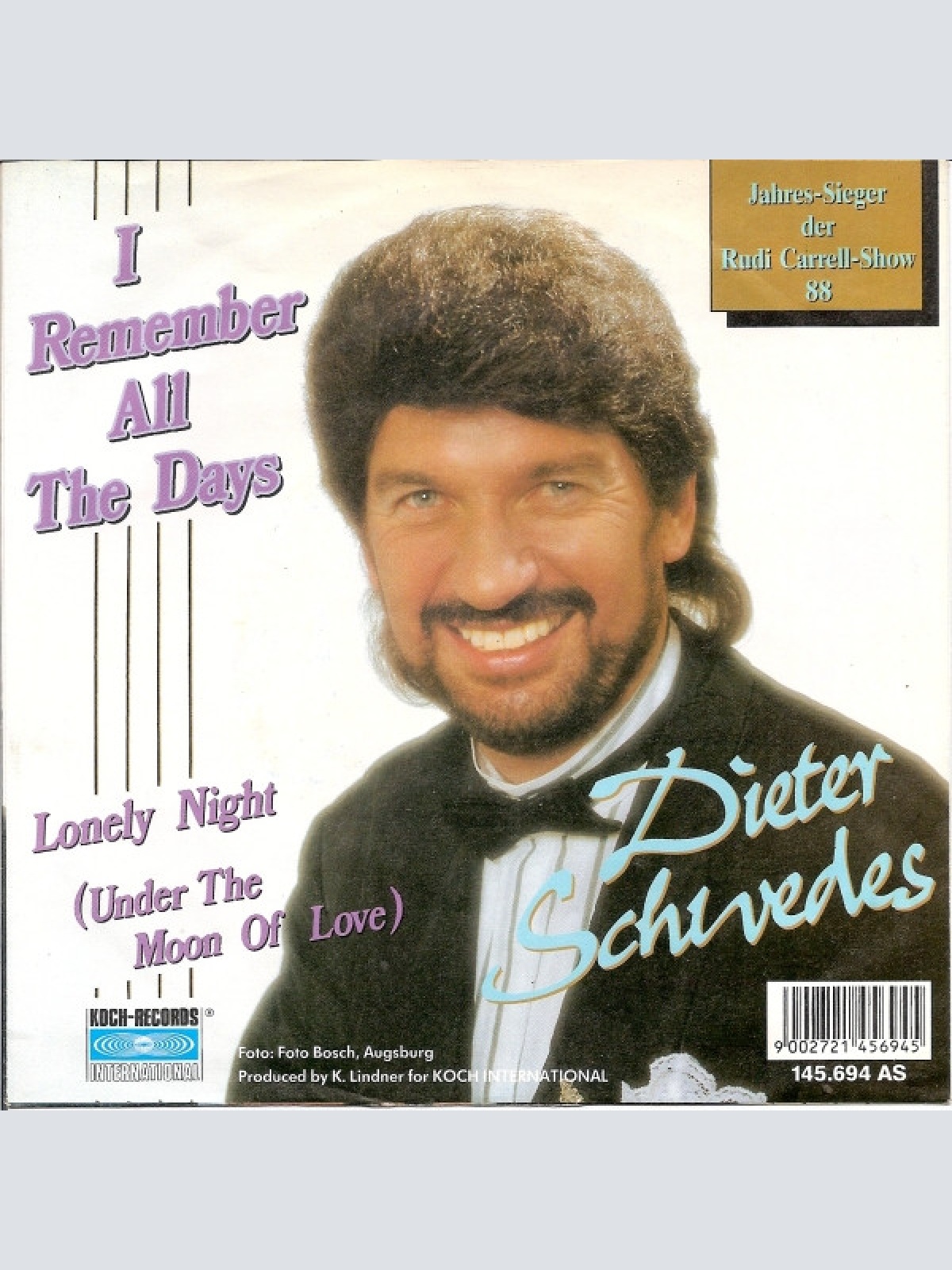 Vinyl / Dieter Schwedes - I Remember All The Days