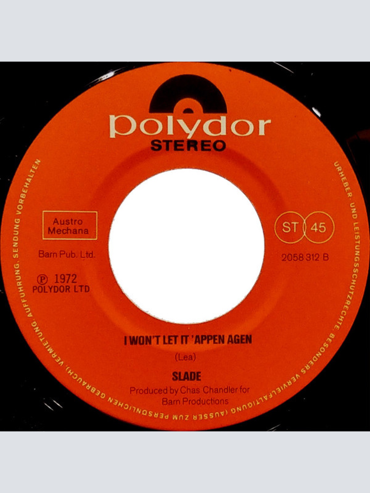 Vinyl / Slade - Gudbuy T'Jane