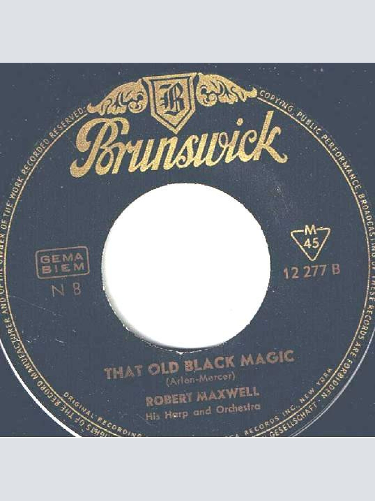 Vinyl / Robert Maxwell His Harp And Orchestra* - Shangri-La