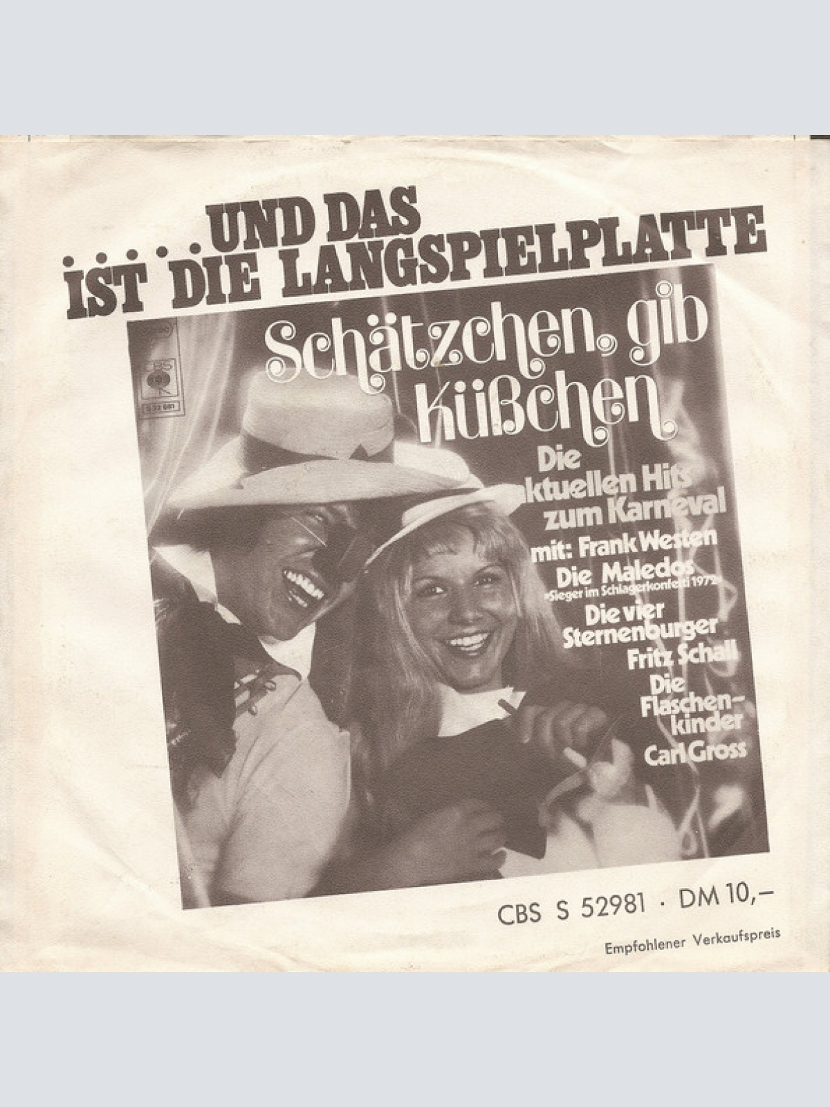 Vinyl / Frank Westen - Buona Sera Angela