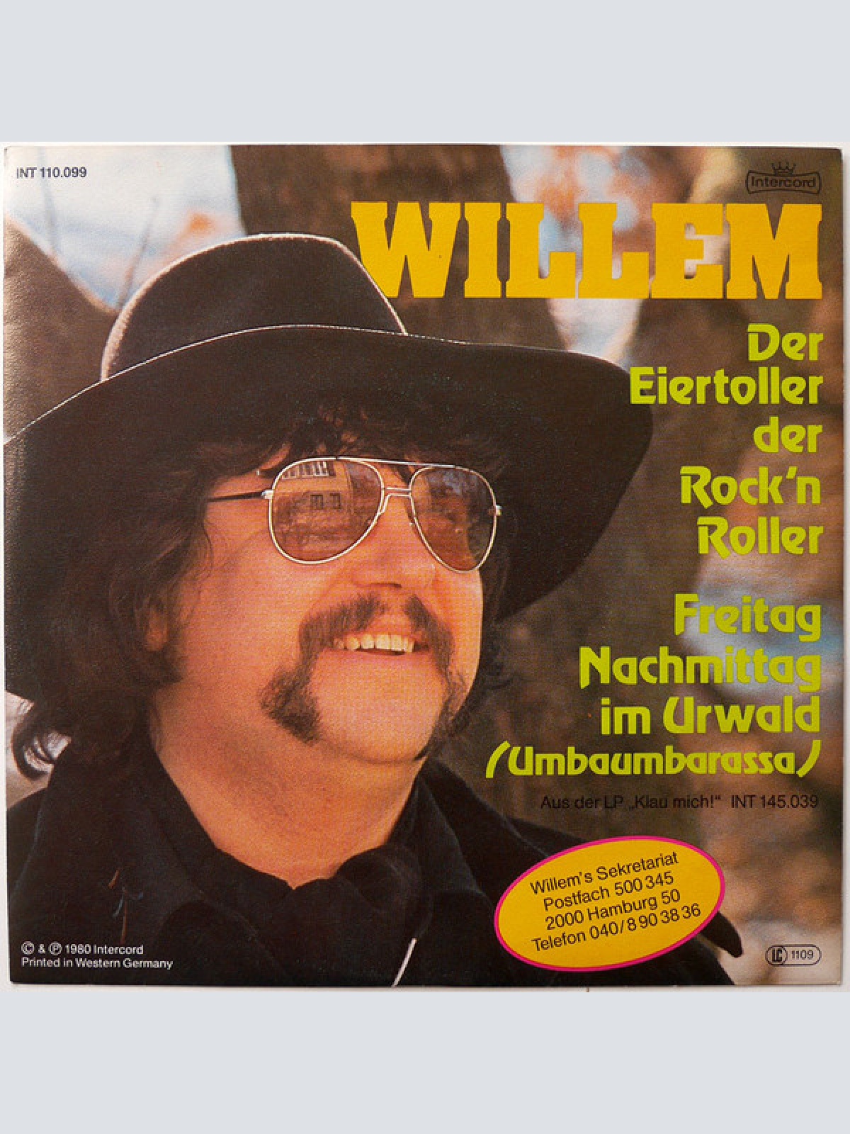 Vinyl / Willem (2) - Der Eiertoller Der Rock'n Roller / Freitag Nachmittag Im Urwald (Umbaumbarassa)