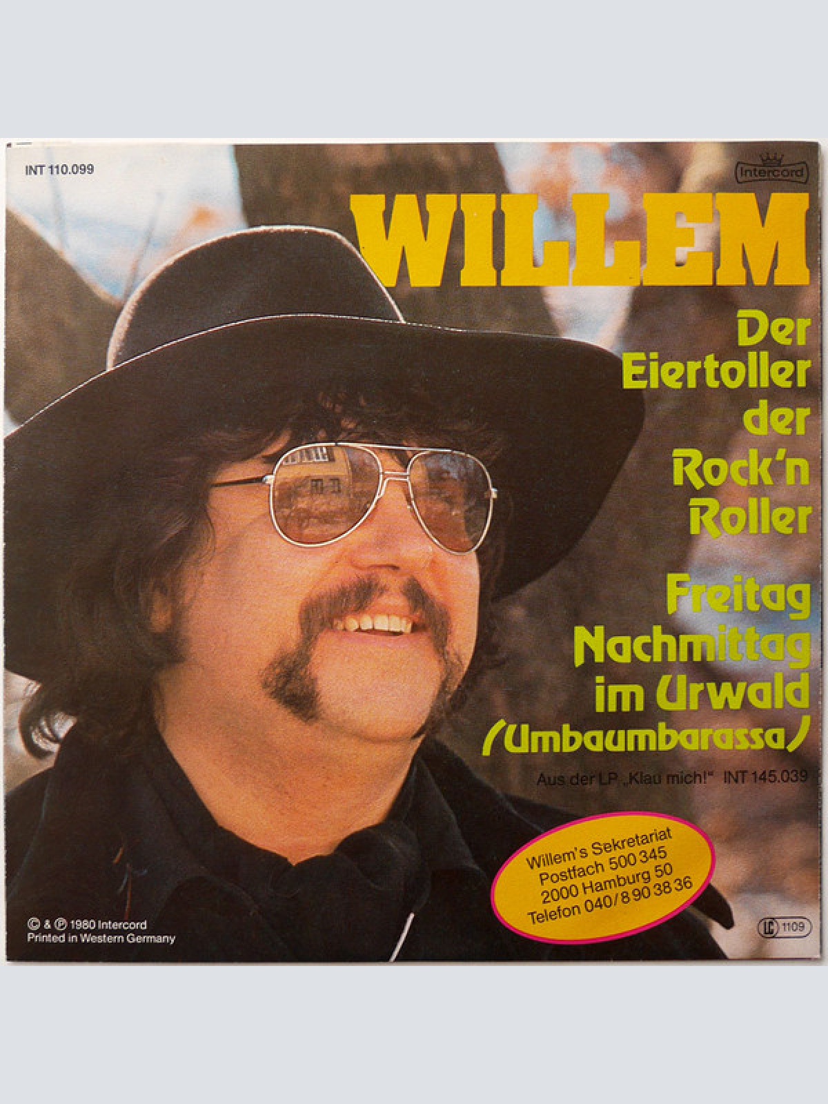 Vinyl / Willem (2) - Der Eiertoller Der Rock'n Roller / Freitag Nachmittag Im Urwald (Umbaumbarassa)
