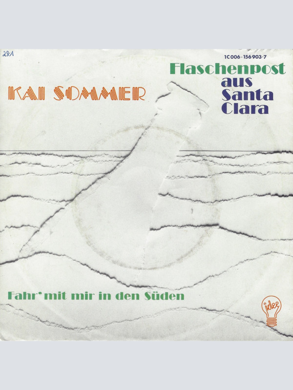 Vinyl / Kai Sommer - Flaschenpost Aus Santa Clara