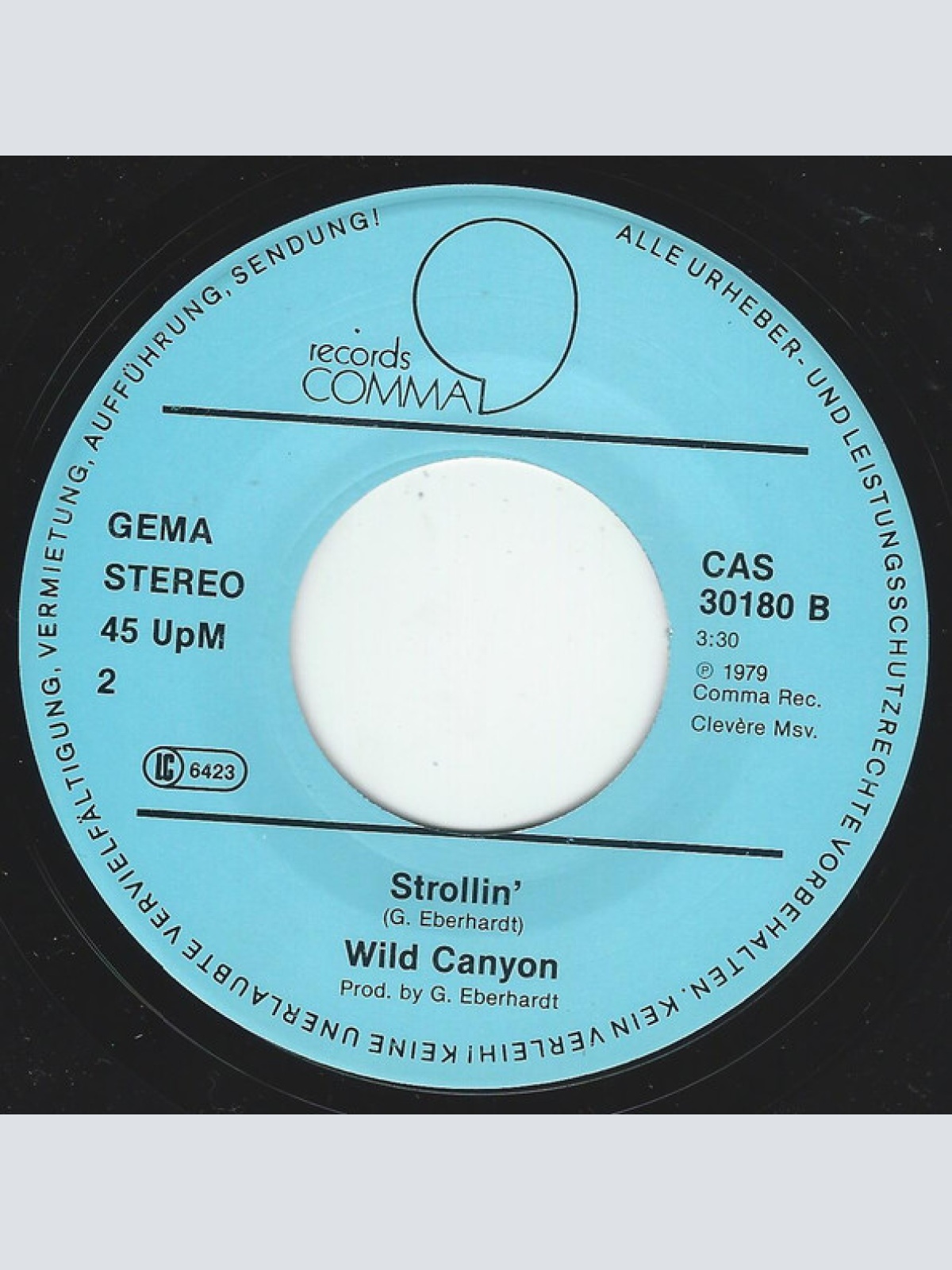 Vinyl / Wild Canyon - Enchanted Canyon / Strollin'