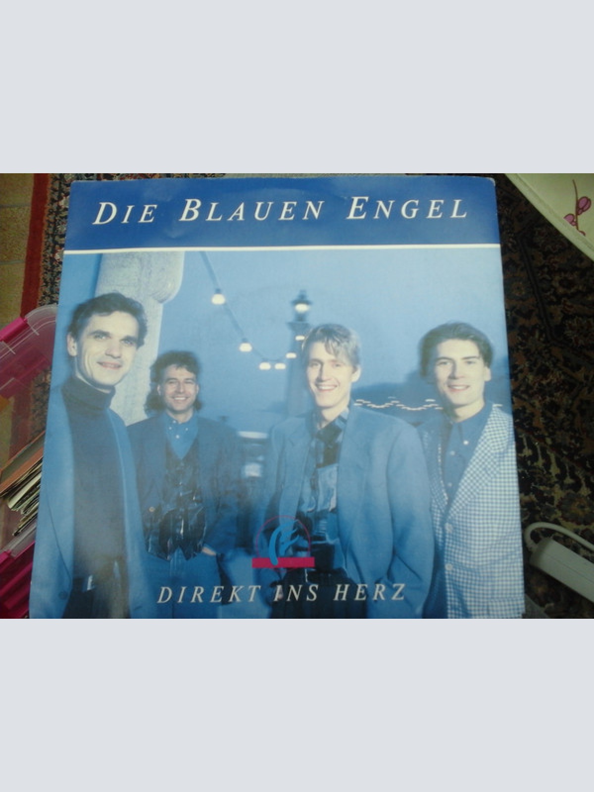 Vinyl / Die Blauen Engel - Direkt Ins Herz