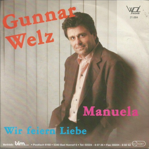 Vinyl / Gunnar Welz - Manuela