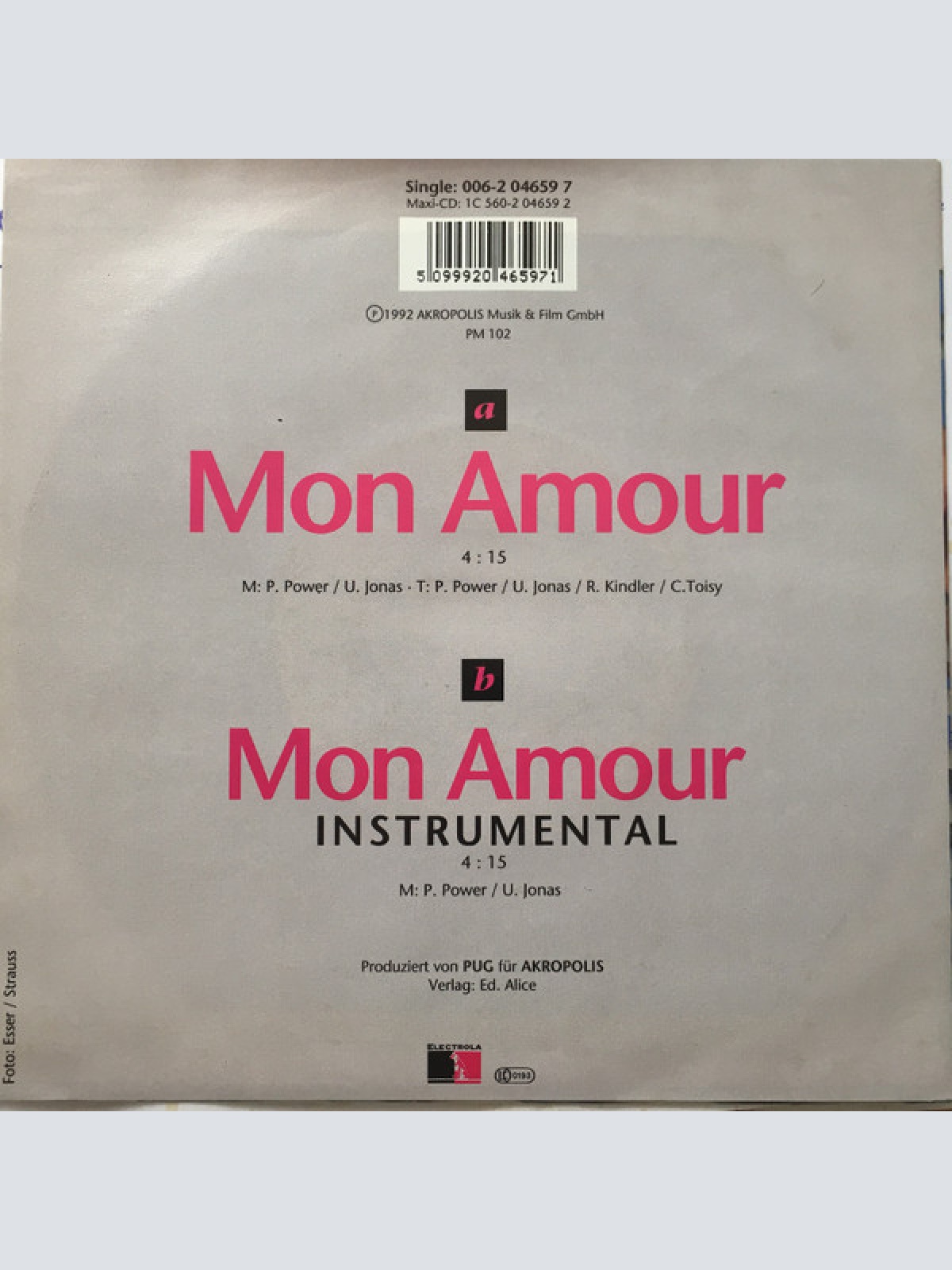 Vinyl / Michael Stein (3) - Mon Amour
