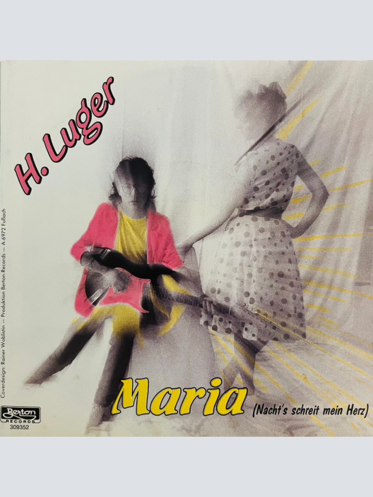 Vinyl / H. Luger* - Maria (Nacht‘s Schreit Mein Herz)