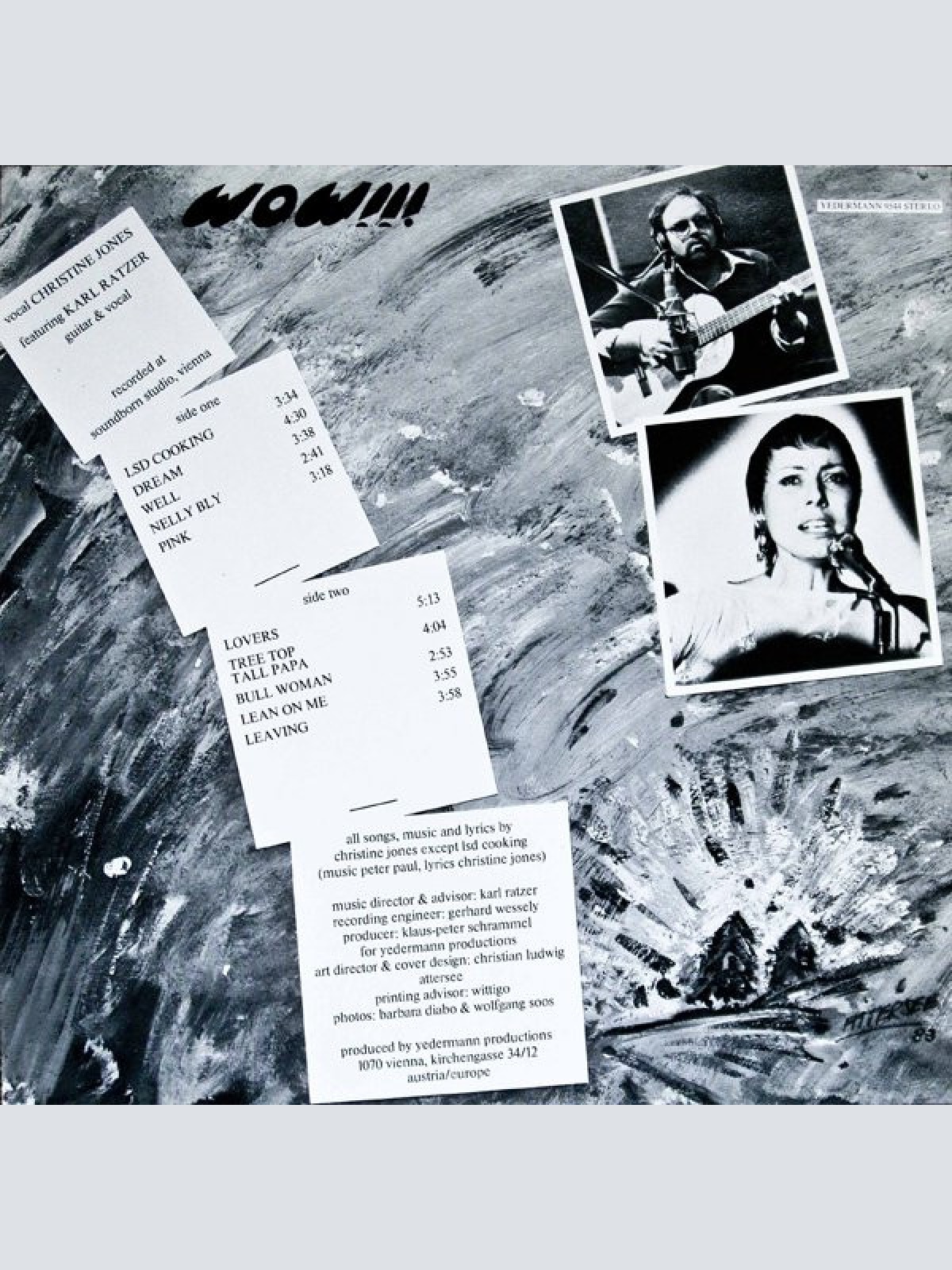 Vinyl / Christine Jones (3) - Wow !!!