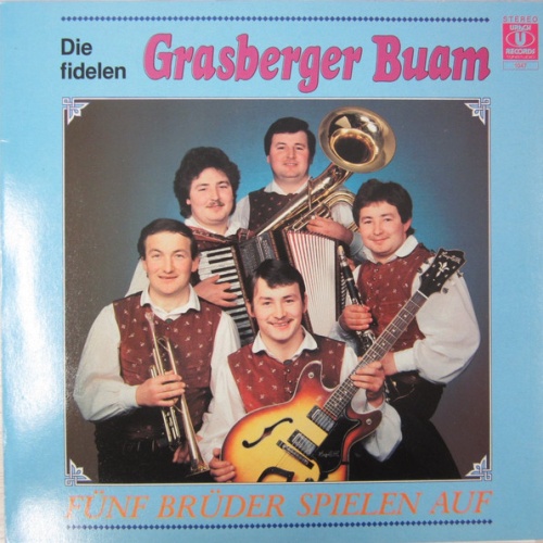Vinyl / Die Fidelen Grasberger Buam* - Fünf Brüder Spielen Auf