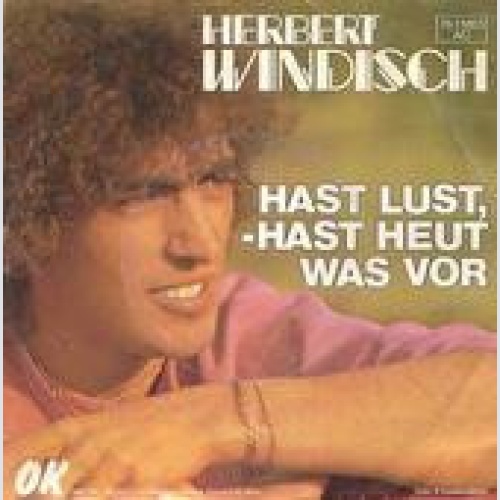 Vinyl / Herbert Windisch - Hast Lust, Hast Heut Was Vor