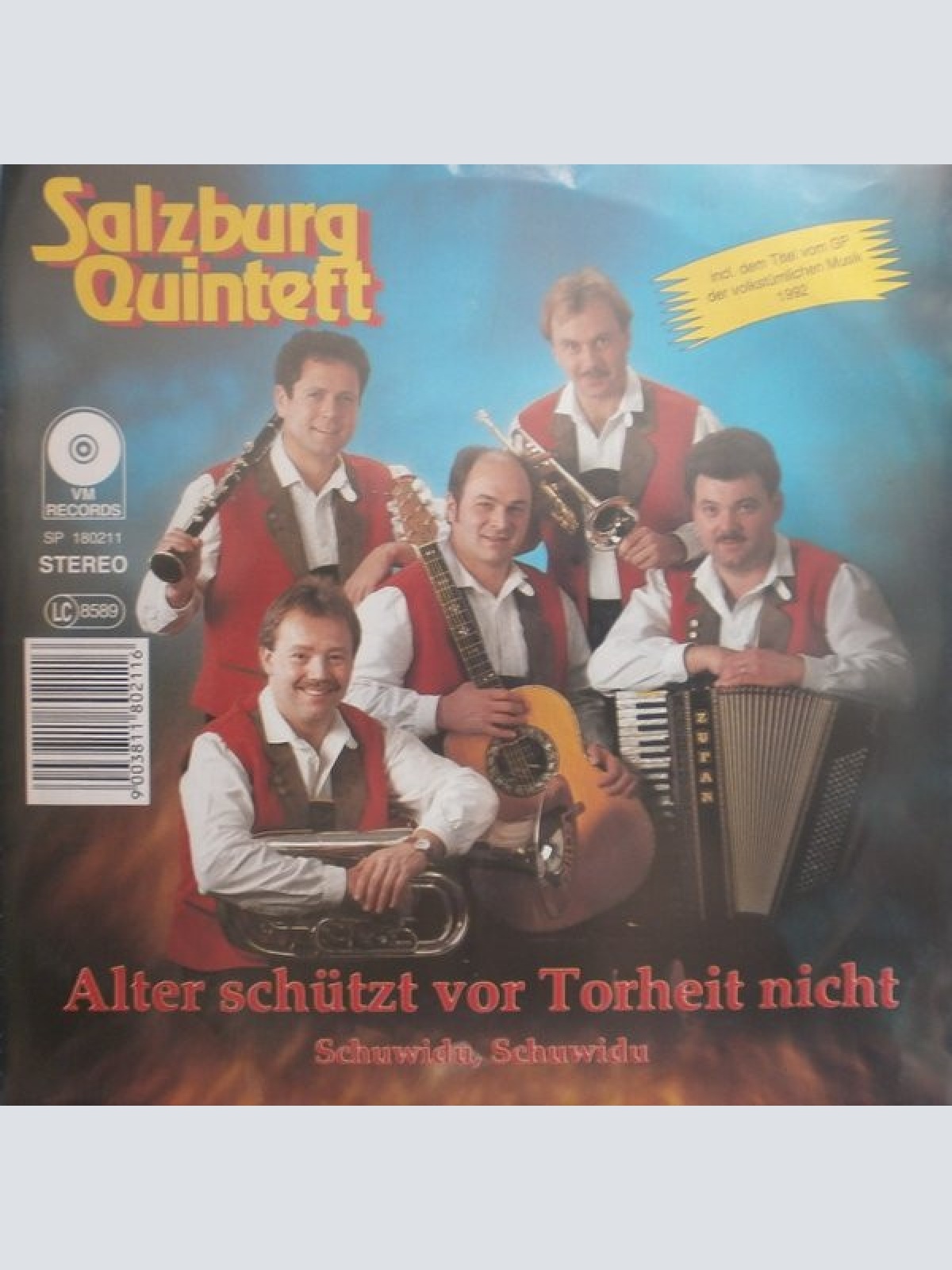 Vinyl / Salzburg Quintett - Alter Schützt Vor Torheit Nicht