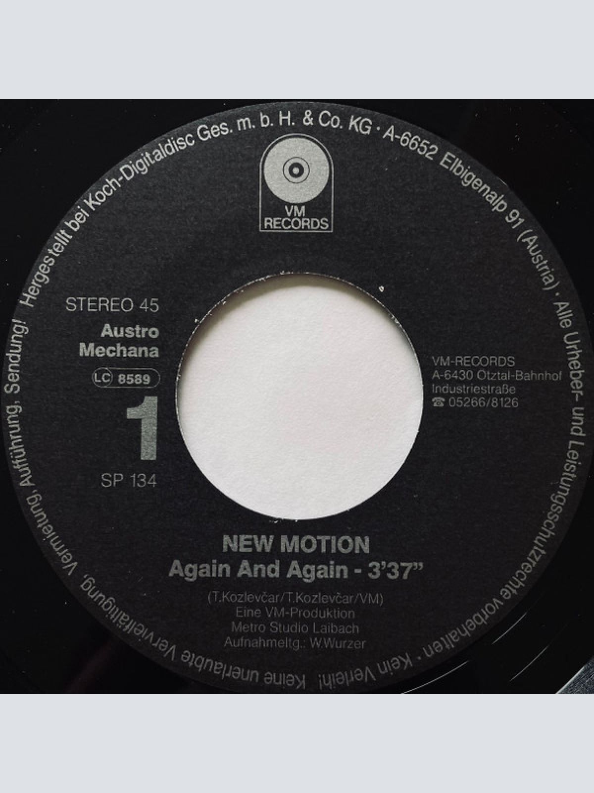 Vinyl / New Motion (2) - Again And Again