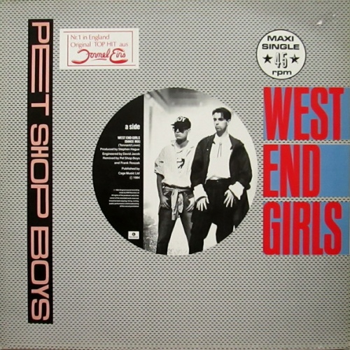Vinyl / Pet Shop Boys - West End Girls