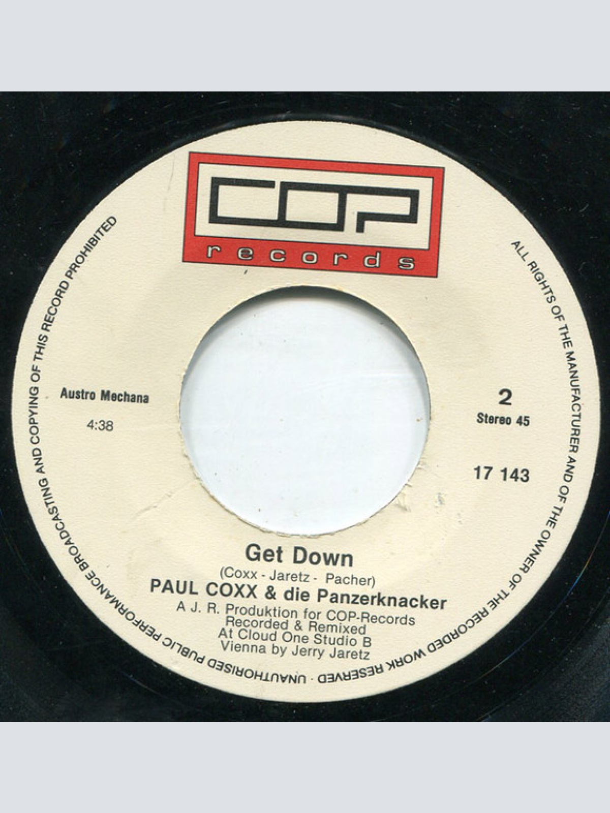 Vinyl / Paul Coxx - Love Song