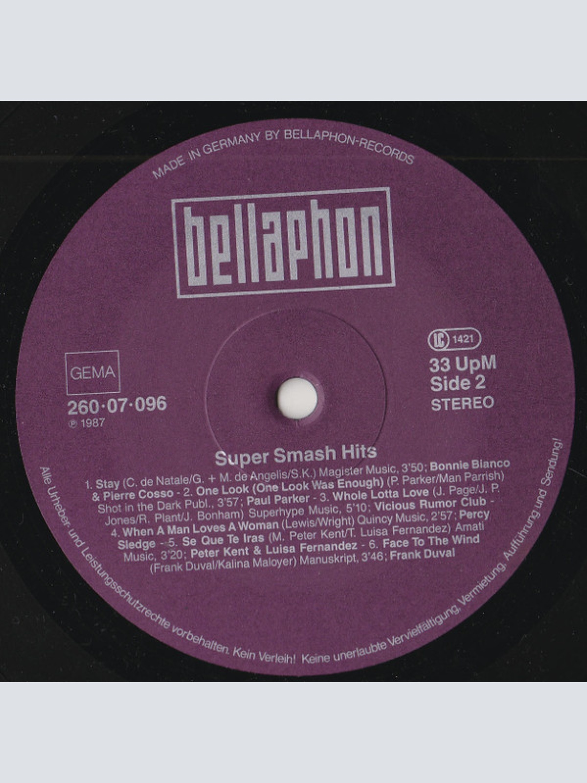 Vinyl / Various - Super Smash Hits
