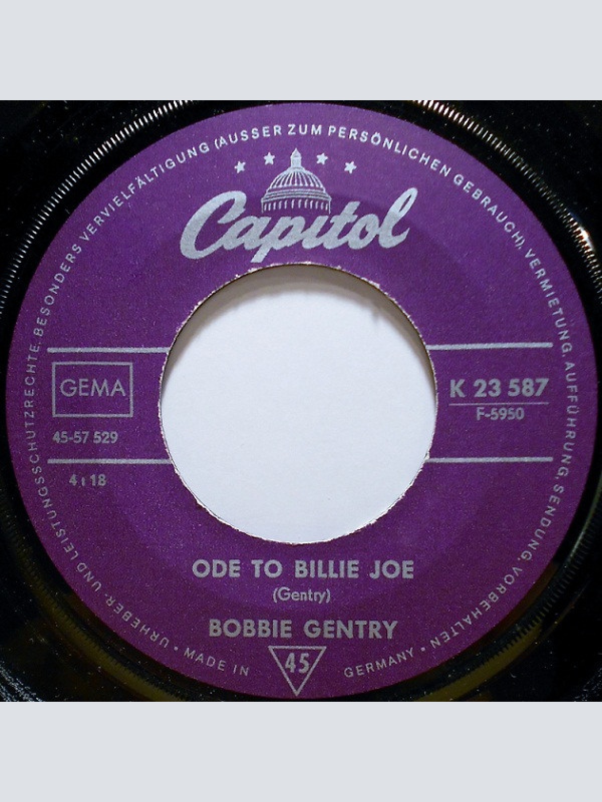 Vinyl / Bobbie Gentry - Ode To Billie Joe