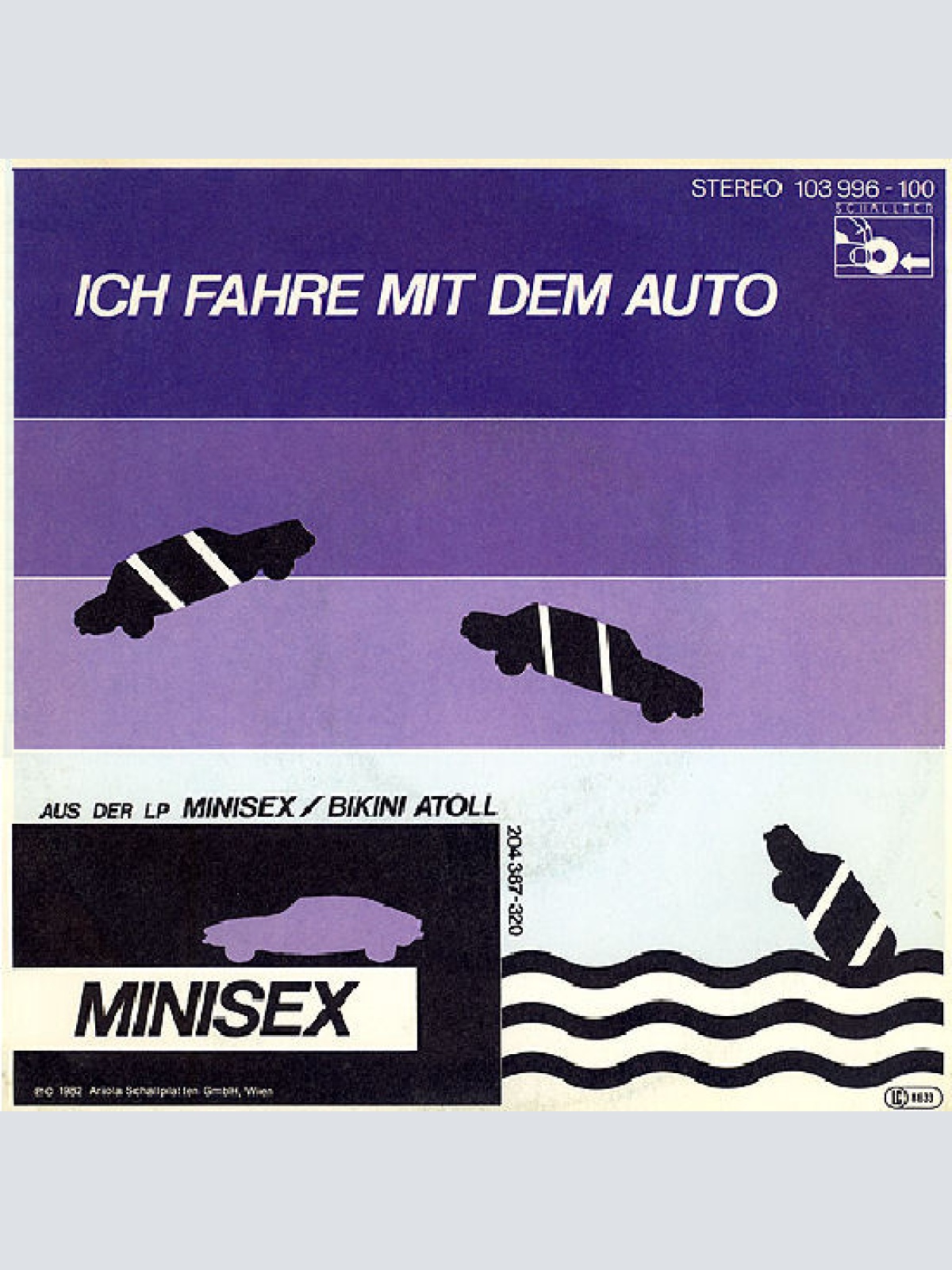 Vinyl / Minisex - Ich Fahre Mit Dem Auto