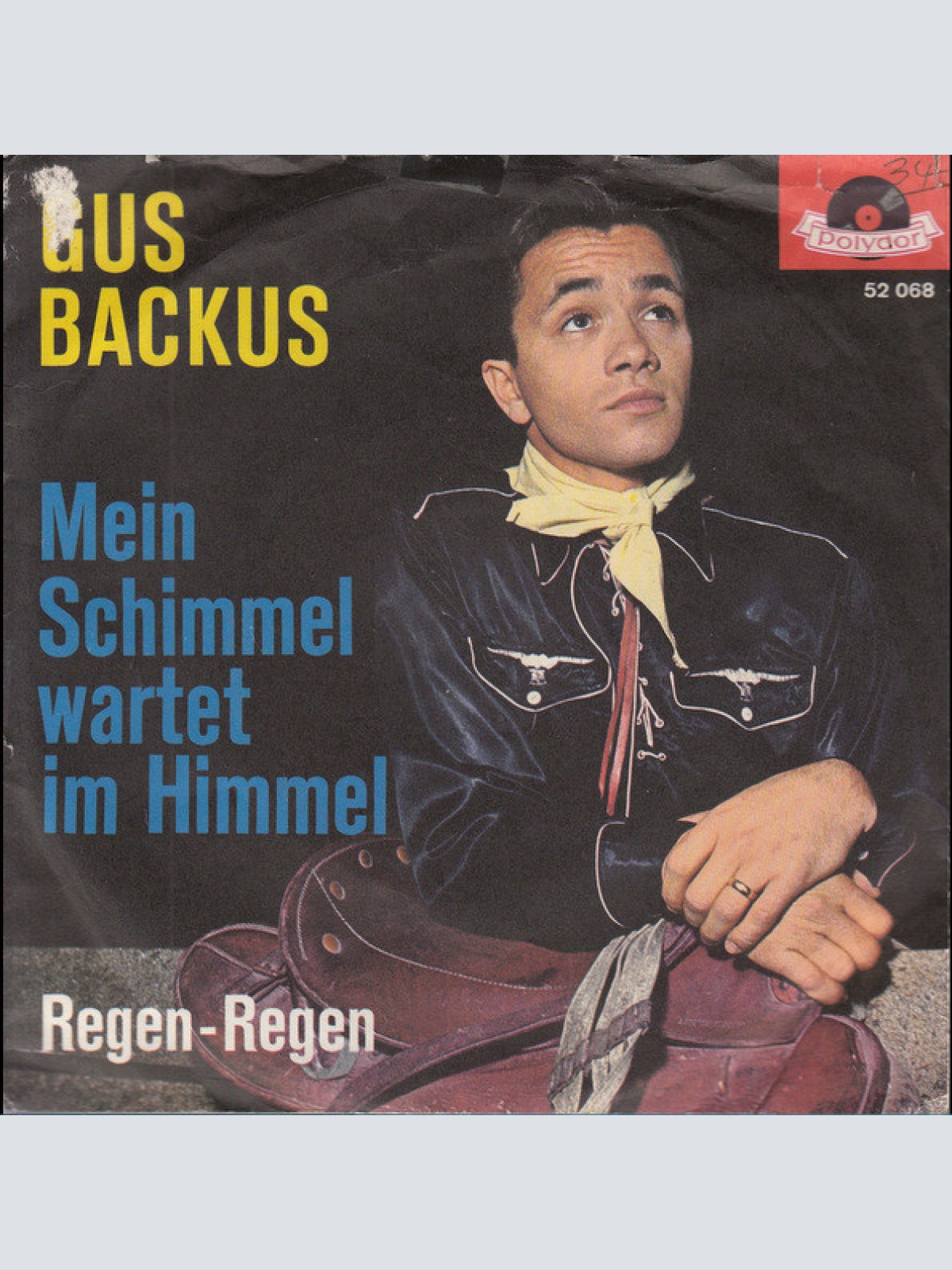 Vinyl / Gus Backus - Mein Schimmel Wartet Im Himmel