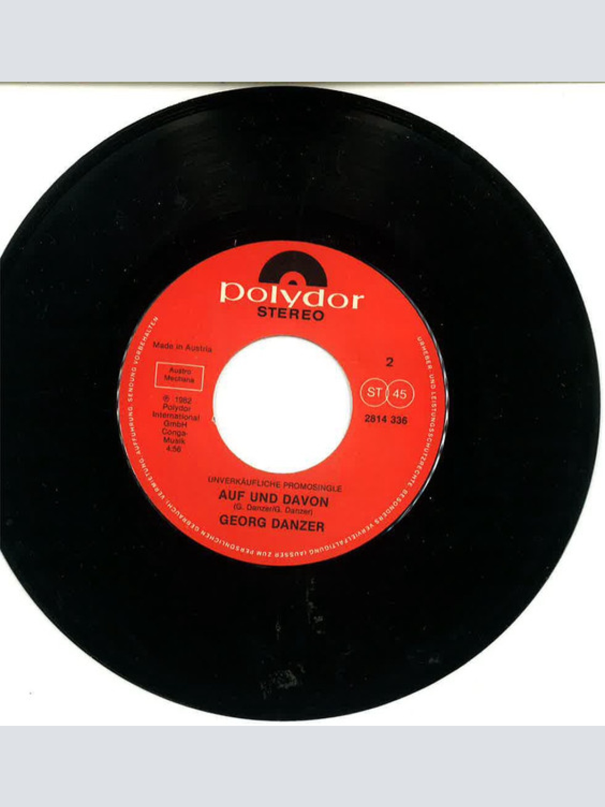 Vinyl / Georg Danzer - Gib Mir Die Kraft