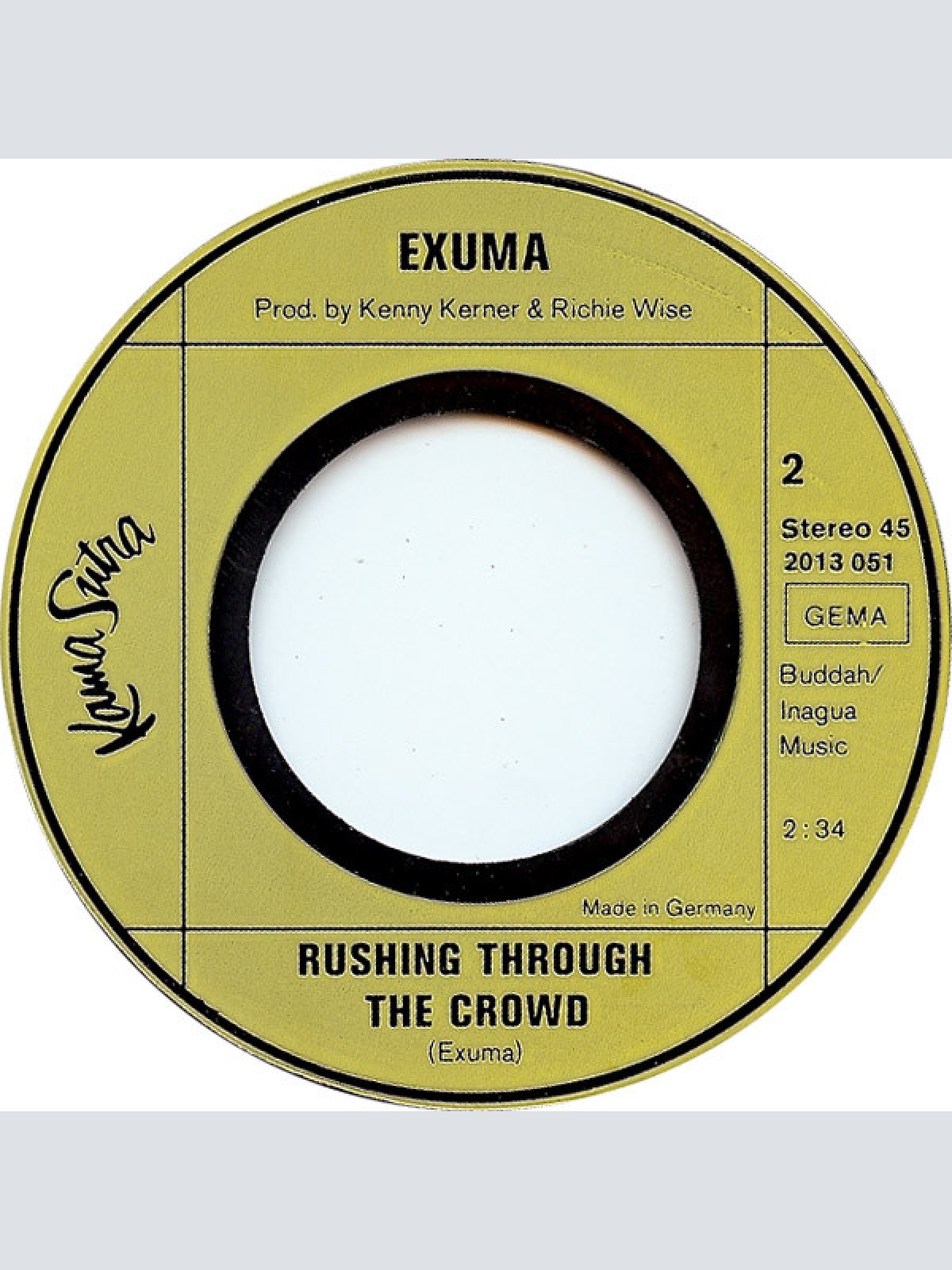 Vinyl / Exuma - Brown Girl