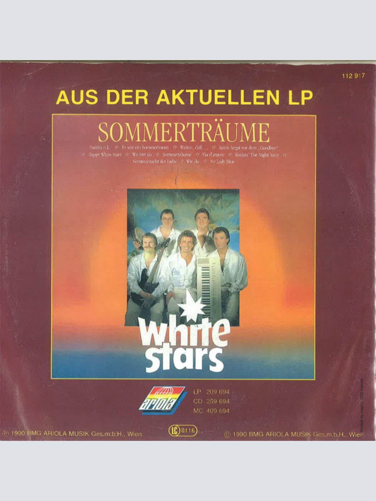Vinyl / White Stars - Es War Ein Sommertraum