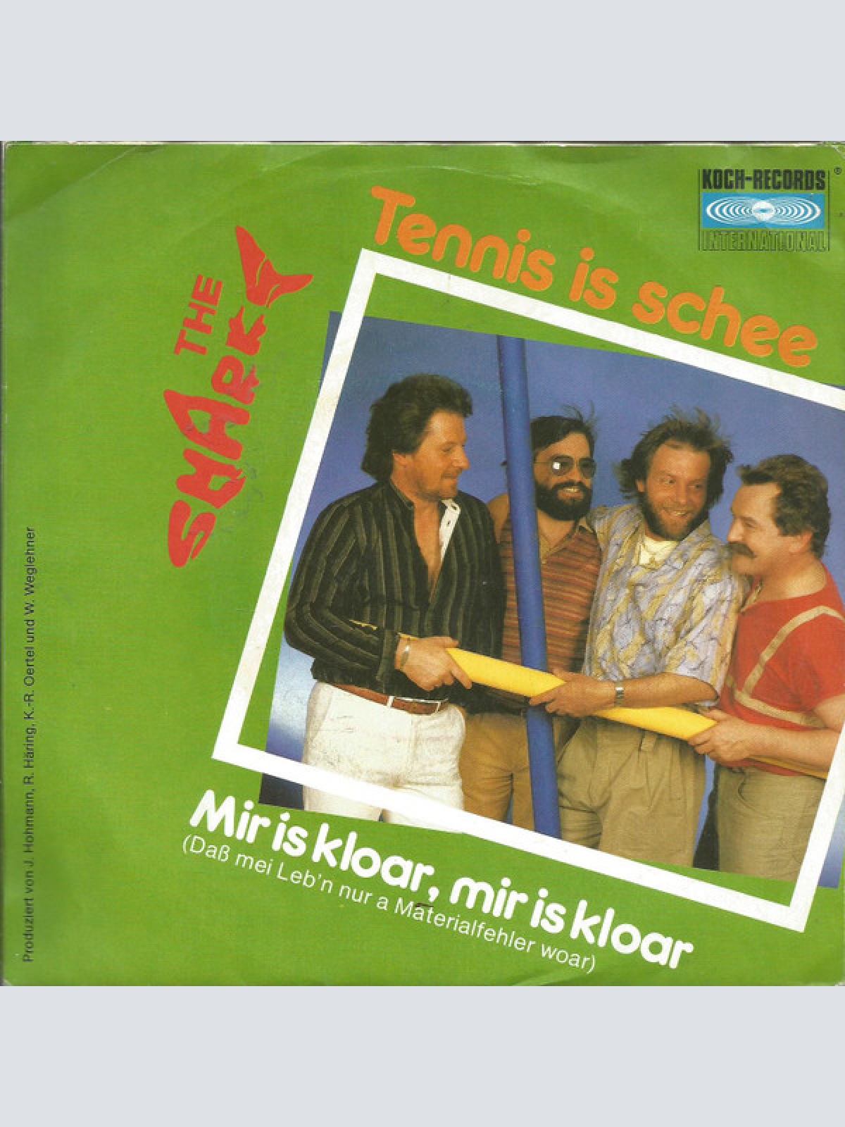 Vinyl / The Sharks (19) - Tennis Is Schee