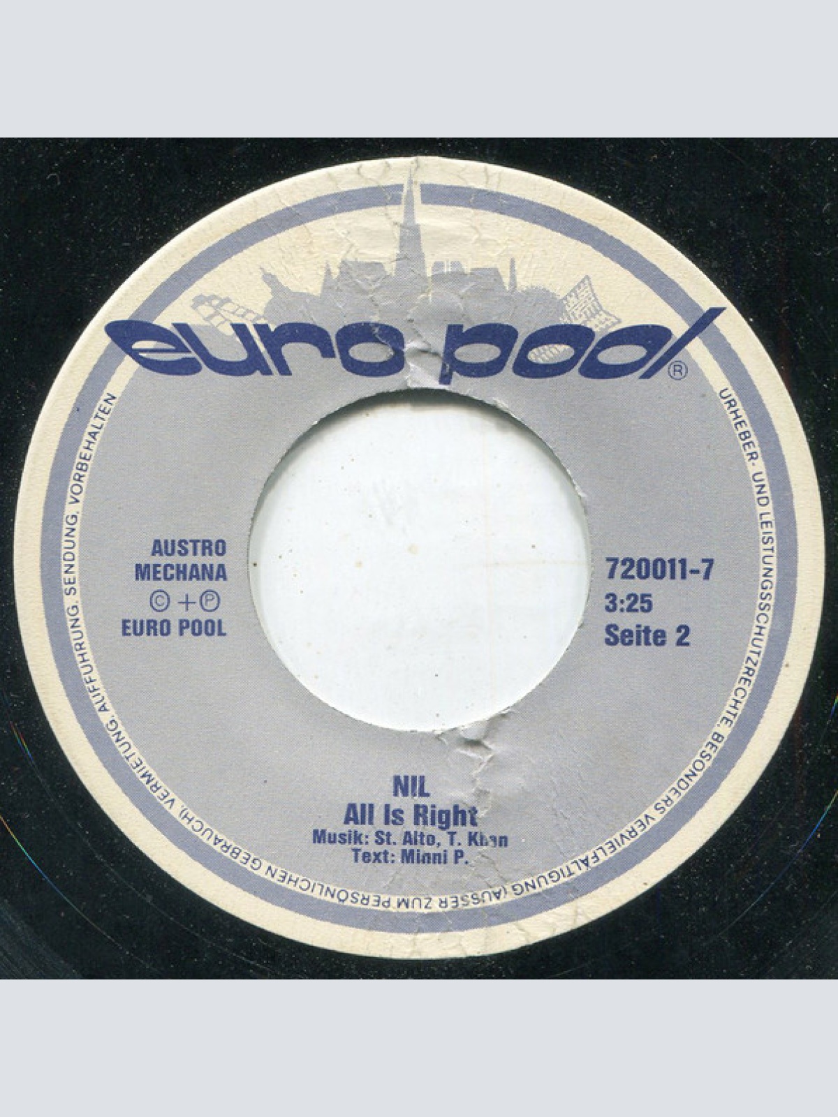 Vinyl / Nil (25) - Spirit In The Night