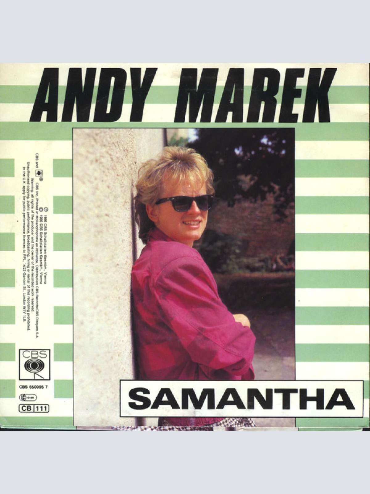 Vinyl / Andy Marek - Samantha