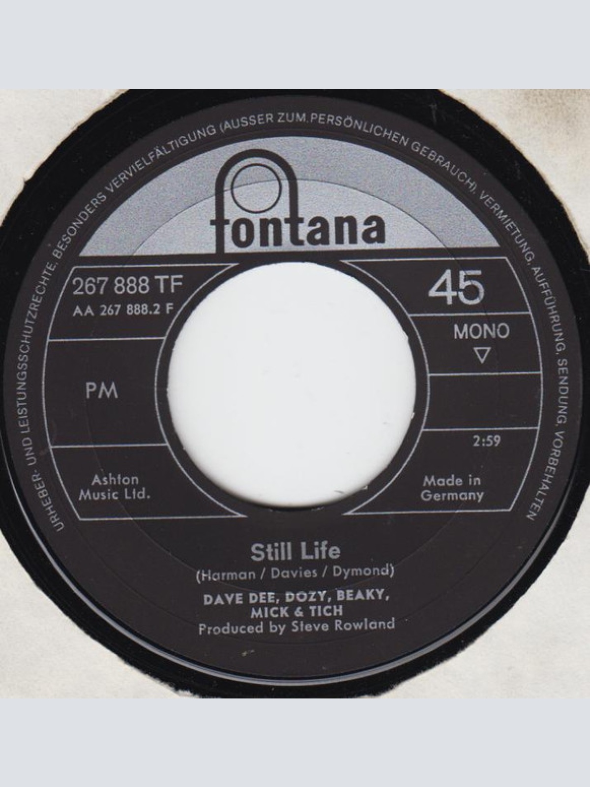 Vinyl / Dave Dee, Dozy, Beaky, Mick & Tich - The Wreck Of The "Antoinette"