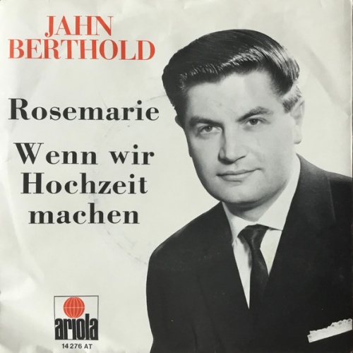 Vinyl / Jan Berthold, Orchester Johnny Godfreé* - Rosemarie