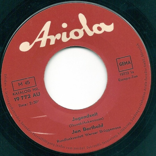 Vinyl / Jan Berthold - Jugendzeit
