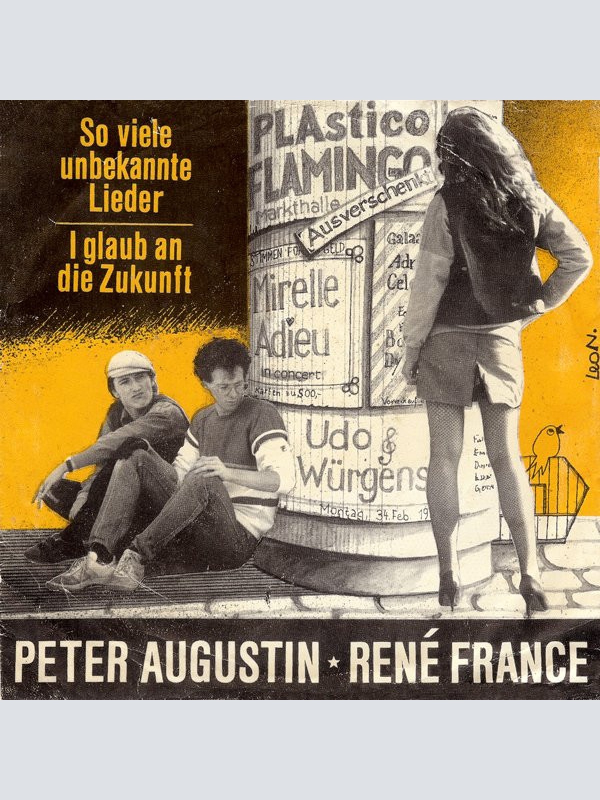 Vinyl / Peter Augustin ★ René France - So Viele Unbekannte Lieder / I Glaub An Die Zukunft