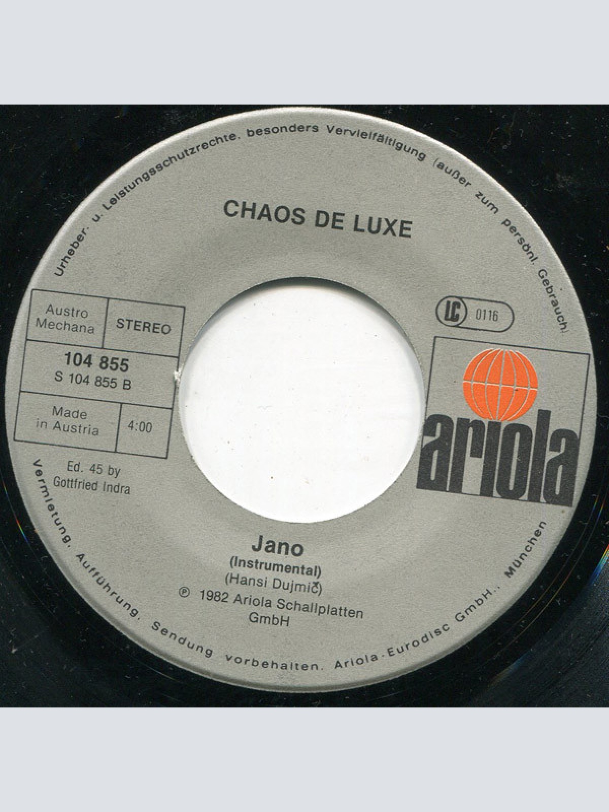 Vinyl / Chaos De Luxe - Dealing With Love